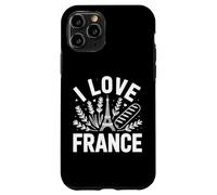 I Love France Eiffel Pane Grano Custodia per iPhone 11 Pro