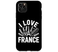 I Love France Eiffel Pane Grano Custodia per iPhone 11 Pro Max