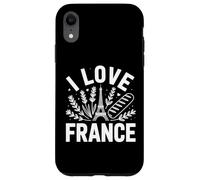 I Love France Eiffel Pane Grano Custodia per iPhone XR