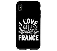 I Love France Eiffel Pane Grano Custodia per iPhone XS Max