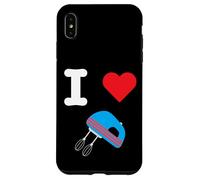 I Love Frullatori a mano Miscelatori Elettrodomestici da Cucina Emulsionare il cibo Custodia per iPhone XS Max