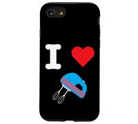 I Love Frullatori a mano Miscelatori Elettrodomestici da Cucina Emulsionare il cibo Custodia per iPhone SE (2020) / 7/8