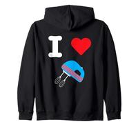 I Love Frullatori a Mano Miscelatori Elettrodomestici da Cucina Emulsionare Il Cibo Felpa con Cappuccio