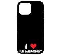 I Love Fuel Management - Cuore - Trucker Trucking Drive Custodia per iPhone 16 Pro Max