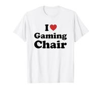 I Love Gaming Chair Maglietta