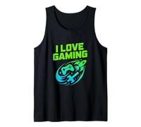 I Love Gaming Console Rocket Spada Divertimento Canotta