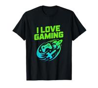 I Love Gaming Console Rocket Spada Divertimento Maglietta