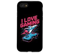 I Love Gaming Rocket Joystick Pixel Custodia per iPhone SE (2020) / 7/8