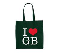 I Love GB - Borsa In Tela - Tour Musicale Barlow Concerti Gary TT