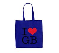 I Love GB - Borsa In Tela - Tour Musicale Barlow Concerti Gary TT