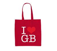 I Love GB - Borsa In Tela - Tour Musicale Barlow Concerti Gary TT