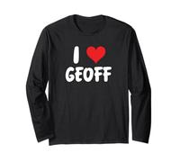 I Love Geoff - Cuore Maglia a Manica
