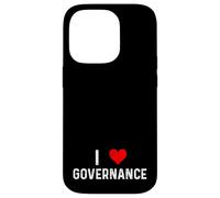 I Love Governance - Controllo interno del rischio di conformità cardiaca Custodia per iPhone 14 Pro
