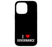 I Love Governance - Controllo interno del rischio di conformità cardiaca Custodia per iPhone 14 Pro Max