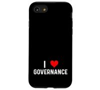I Love Governance - Controllo interno del rischio di conformità cardiaca Custodia per iPhone SE (2020) / 7/8