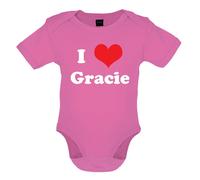 I Love Gracie - Bambino T-Shirt / Body - Ventola Cantante Abrams Song Tour