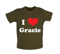 I Love Gracie - Bambino T-Shirt / Body - Ventola Cantante Abrams Song Tour