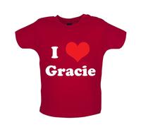 I Love Gracie - Bambino T-Shirt / Body - Ventola Cantante Abrams Song Tour