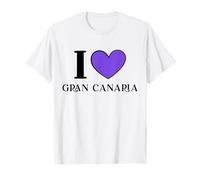I Love Gran Canaria Spagna Maglietta