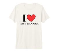 I Love Gran Canaria Spagna Maglietta Premium