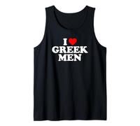 I Love Greek Men Canotta