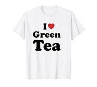 I Love Green Tea Maglietta