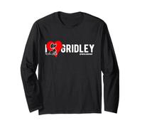 I Love Gridley The Aussiedoodle - Design a Forma di Cuore a Forma di Cane Maglia a Manica