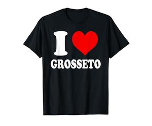 I Love Grosseto Italia Maglietta