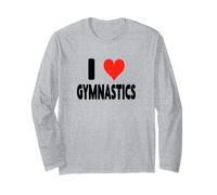 I Love Gymnastics - Barra di bilanciamento con barra irregolare a forma di cuore Maglia a Manica