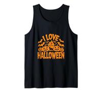 I Love Halloween Haunted House Zucche Canotta
