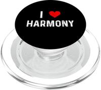 I Love Harmony - Heart Harmony Sing Singer Sing, coro canoro PopSockets PopGrip per MagSafe