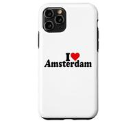 I LOVE HEART AMSTERDAM PAESI BASSI OLANDA Custodia per iPhone 11 Pro