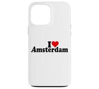 I LOVE HEART AMSTERDAM PAESI BASSI OLANDA Custodia per iPhone 13 Pro Max