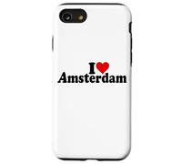 I LOVE HEART AMSTERDAM PAESI BASSI OLANDA Custodia per iPhone SE (2020) / 7/8
