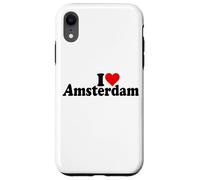 I LOVE HEART AMSTERDAM PAESI BASSI OLANDA Custodia per iPhone XR