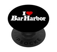 I LOVE HEART BAR PORTO MAINE PopSockets PopGrip Adesivo