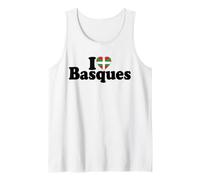 I Love Heart Basque Paese Basco Canotta