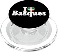 I LOVE HEART BASQUE PAESE BASCO PopSockets PopGrip per MagSafe