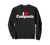 I Love Heart Campania Italia Napoli Felpa