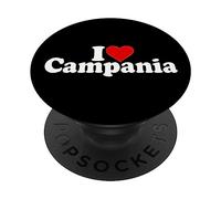 I LOVE HEART CAMPANIA ITALIA NAPOLI PopSockets PopGrip Adesivo