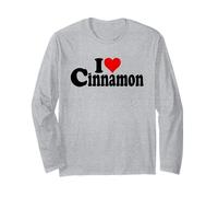 I Love Heart Cannella Spezia Maglia a Manica