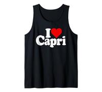 I Love Heart Capri Italia Campania Canotta