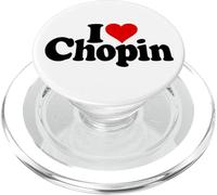 I LOVE HEART CHOPIN FREDERIC POLISH COMPOSITORE PopSockets PopGrip per MagSafe