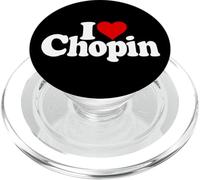 I LOVE HEART CHOPIN FREDERIC POLISH COMPOSITORE PopSockets PopGrip per MagSafe