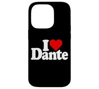 I LOVE HEART DANTE NOME SU UNA TEE Custodia per iPhone 14 Pro