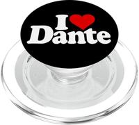 I LOVE HEART DANTE NOME SU UNA TEE PopSockets PopGrip per MagSafe