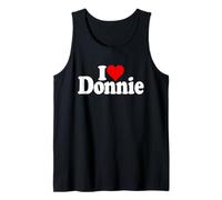 I Love Heart Donnie Don Donald Nome su Un Tee Canotta