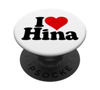 I LOVE HEART HINA NOME SU UN TEE PopSockets PopGrip Adesivo