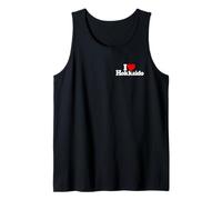 I LOVE HEART HOKKAIDO GIAPPONE Canotta