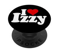 I LOVE HEART IZZY ISABEL NOME SU UN TEE PopSockets PopGrip Adesivo